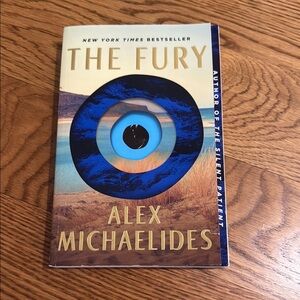 Book- The Fury by Alex Michaelides Hardcover